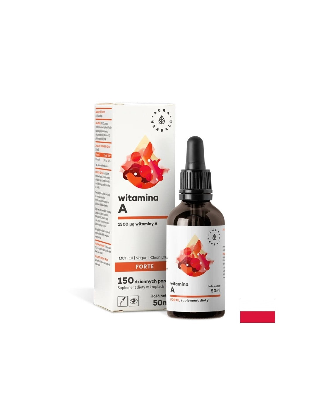 Vision et immunité - Vitamine A Forte, 50 ml, tombe