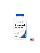 Vision, cheveux et peau - Vitamine E, 400 UI x 240 capsules molles <tc>Nutricost</tc>