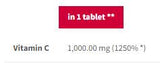 Vitamine C 1000 Sport Endurance | Effervescent - 20 comprimés solubles